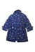 A Navy Coats from Ferrari in size 6-12M for girl. (Back View)