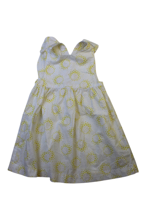 A White Sleeveless Dresses from Jacadi in size 3T for girl. (Front View)