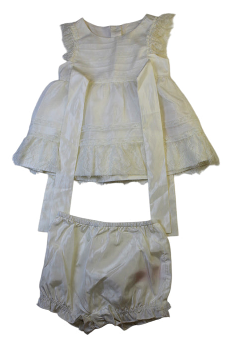 A White Dress Sets from Nicholas & Bears in size 2T for girl. (Front View)