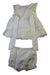 A White Dress Sets from Nicholas & Bears in size 2T for girl. (Front View)