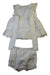 A White Dress Sets from Nicholas & Bears in size 2T for girl. (Front View)