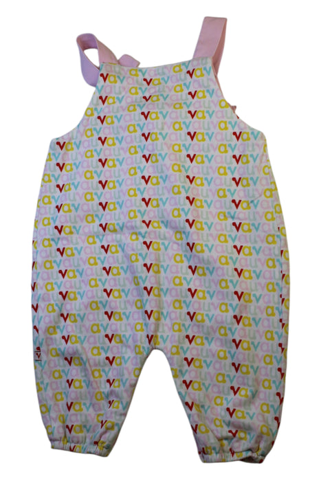 A Multicolour Sleeveless Rompers from Vauva in size 12-18M for girl. (Back View)