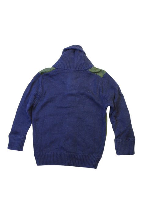 A Multicolour Buttoned Sweatshirts from Crewcuts in size 3T for boy. (Back View)