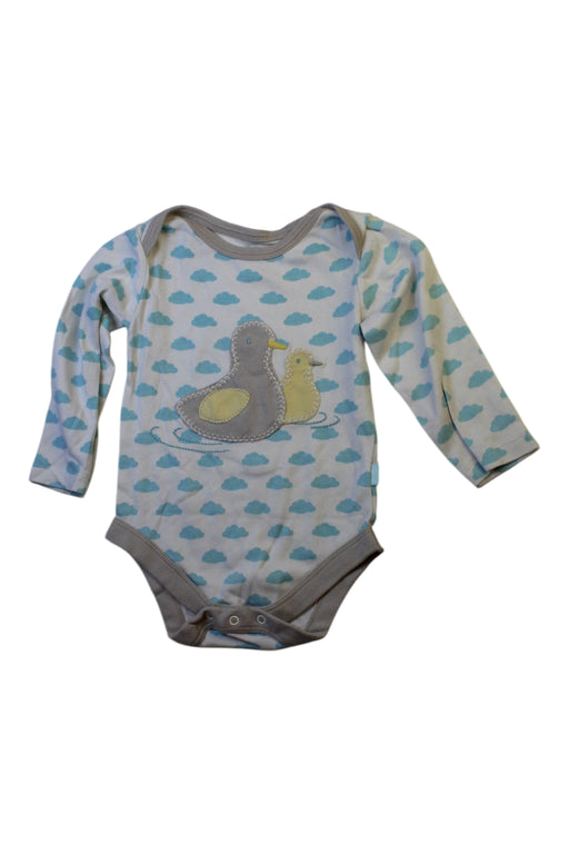 A Multicolour Long Sleeve Bodysuits from Kite in size 12-18M for neutral. (Front View)