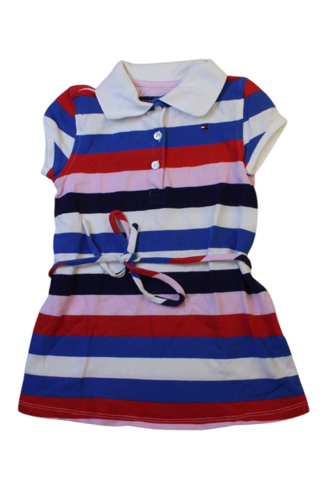 A Multicolour Short Sleeve Dresses from Tommy Hilfiger in size 2T for girl. (Front View)