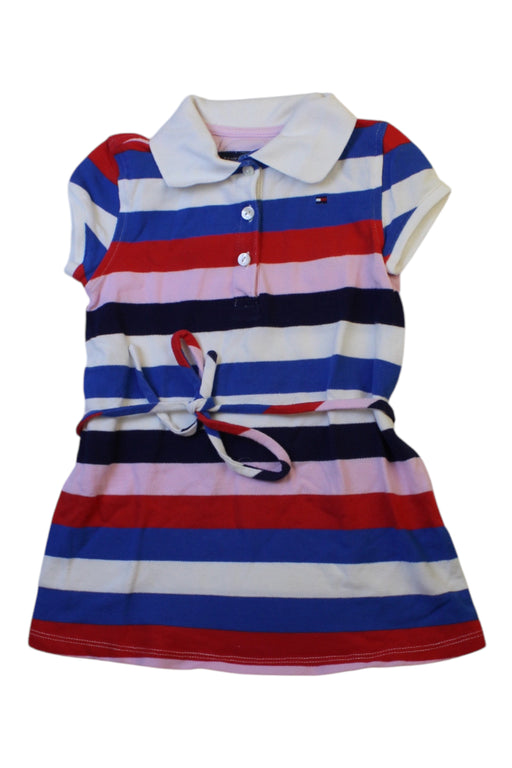 A Multicolour Short Sleeve Dresses from Tommy Hilfiger in size 2T for girl. (Front View)