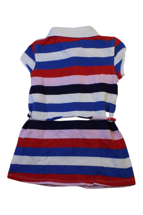 A Multicolour Short Sleeve Dresses from Tommy Hilfiger in size 2T for girl. (Back View)