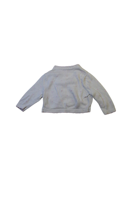 A White Cardigans from Nicholas & Bears in size 6-12M for girl. (Back View)
