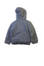 A Grey Hooded Sweatshirts from Mides in size 12-18M for girl. (Back View)