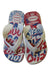 A White Flip Flops from Havaianas in size 6T for boy. (Back View)