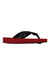 A Red Flip Flops from Havaianas in size 3T for boy. (Front View)