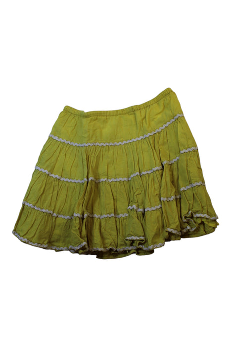A Yellow Short Skirts from Boden in size 3T for girl. (Back View)