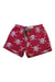 A Red Shorts from Boden in size 4T for girl. (Front View)