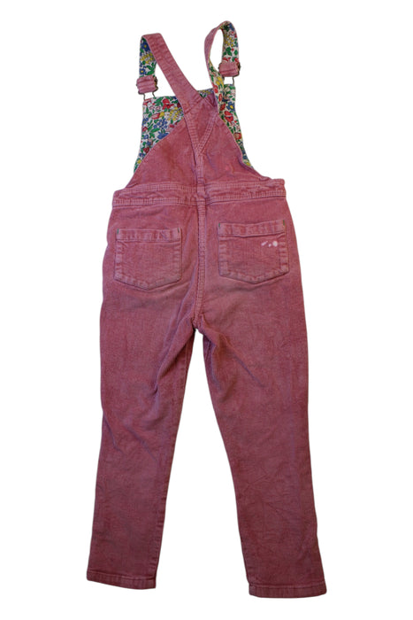 A Pink Long Overalls from Boden in size 4T for girl. (Back View)