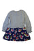 A Multicolour Dress Sets from Boden in size 6T for girl. (Back View)