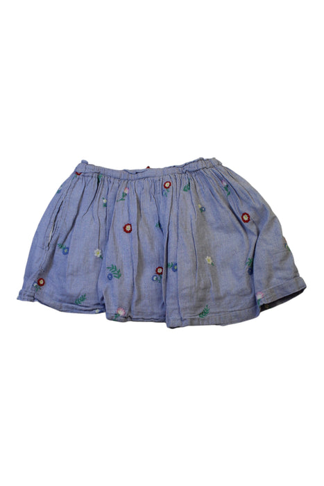 A Blue Short Skirts from Boden in size 6T for girl. (Back View)
