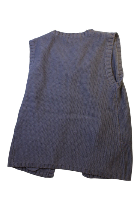 A Blue Dress Up Vests from Little Mercerie in size 12Y for girl. (Back View)