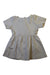 A Ivory Short Sleeve Dresses from Snidel Girl in size 4T for girl. (Back View)