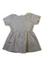 A Ivory Short Sleeve Dresses from Snidel Girl in size 4T for girl. (Back View)