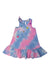 A Multicolour Sleeveless Dresses from Baby Sara in size 4T for girl. (Front View)