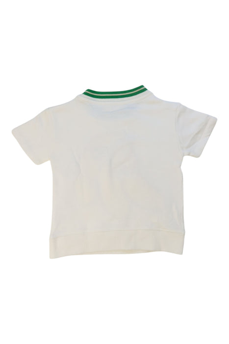 A White Short Sleeve Tops from Anne Kurris in size 4T for girl. (Back View)