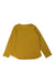 A Yellow Long Sleeve Tops from Bonpoint in size 4T for girl. (Back View)