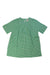 A Green Short Sleeve Dresses from Maan in size 4T for girl. (Front View)