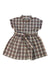 A Beige Short Sleeve Dresses from Bonpoint in size 4T for girl. (Front View)