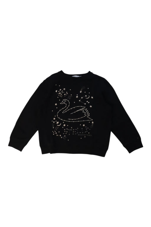 A Black Sweatshirts from Stella McCartney in size 4T for girl. (Front View)