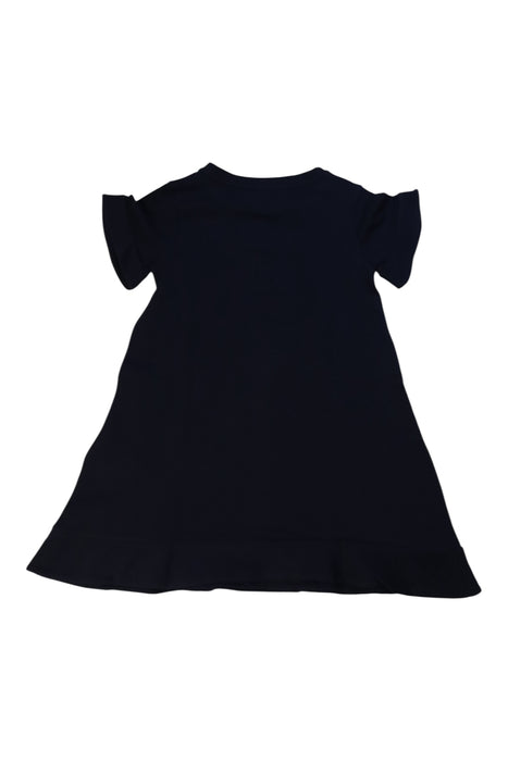A Black Short Sleeve Dresses from Emporio Armani in size 4T for girl. (Back View)