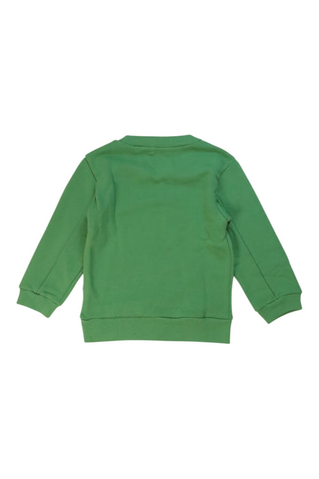 A Green Sweatshirts from Oeuf in size 4T for girl. (Back View)