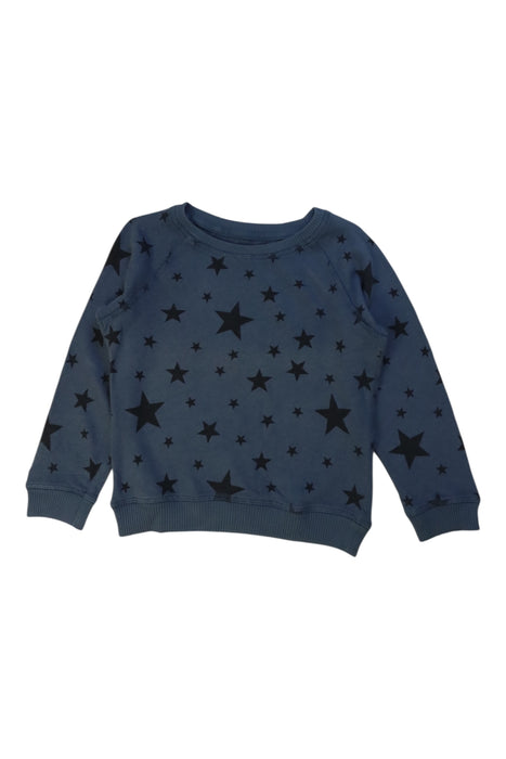 A Navy Crewneck Sweatshirts from Louis Louise in size 4T for girl. (Front View)