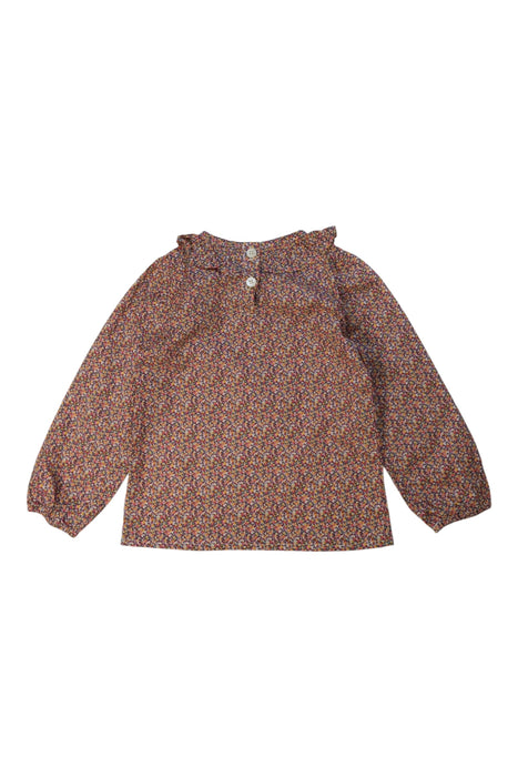 A Multicolour Long Sleeve Tops from Olivier London in size 3T for girl. (Back View)