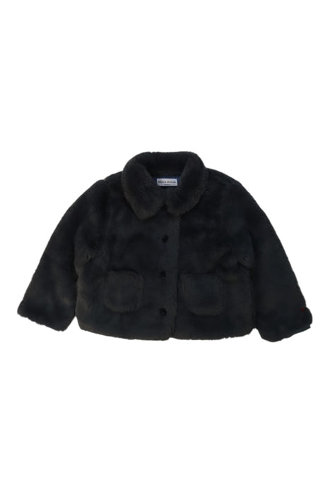 A Grey Coats from Sonia Rykiel in size 4T for girl. (Front View)
