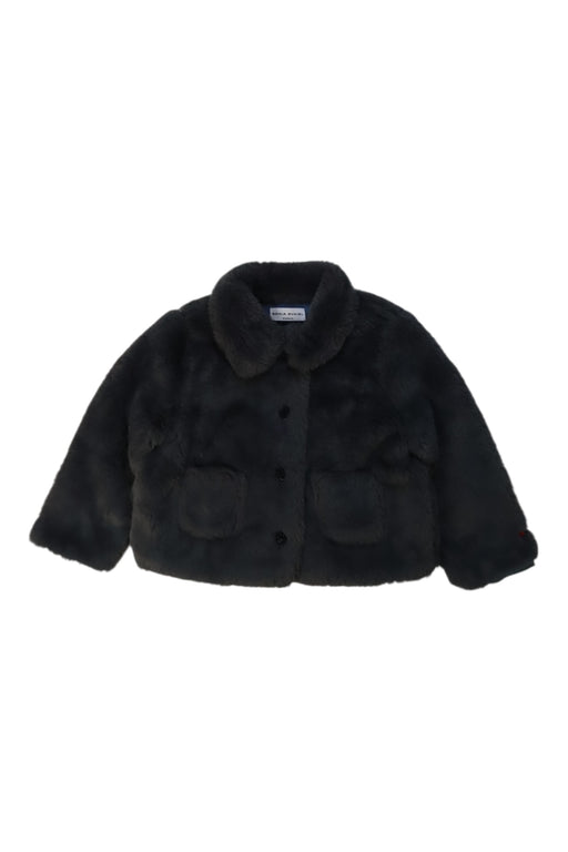 A Grey Coats from Sonia Rykiel in size 4T for girl. (Front View)