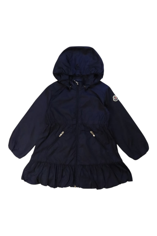 A Navy Coats from Moncler in size 2T for girl. (Front View)