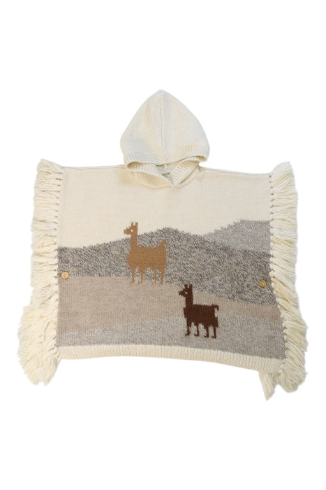 A Beige Capes & Ponchos from Bonpoint in size 4T for girl. (Front View)