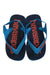 A Blue Flip Flops from Havaianas in size 3T for boy. (Back View)