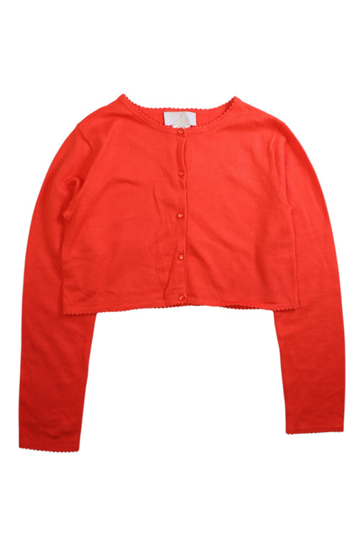 A Red Long Sleeve Tops from Jacadi in size 12Y for girl. (Front View)
