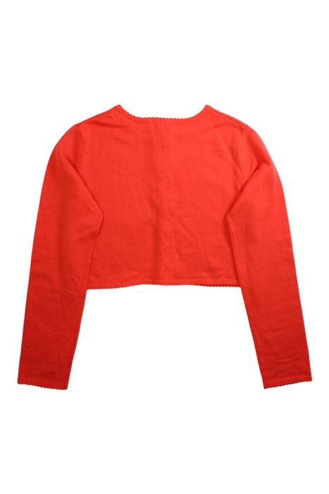 A Red Long Sleeve Tops from Jacadi in size 12Y for girl. (Back View)