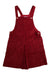 A Burgundy Overall Dresses from Jacadi in size 10Y for girl. (Front View)