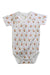 A Multicolour Short Sleeve Bodysuits from The Wee Bean in size 0-3M for neutral. (Front View)