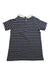 A Navy Short Sleeve Tops from Petit Bateau in size 3T for girl. (Back View)