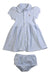 A Blue Dress Sets from Ralph Lauren in size 12-18M for girl. (Front View)