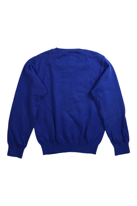 A Blue Long Sleeve Tops from Jacadi in size 8Y for boy. (Back View)