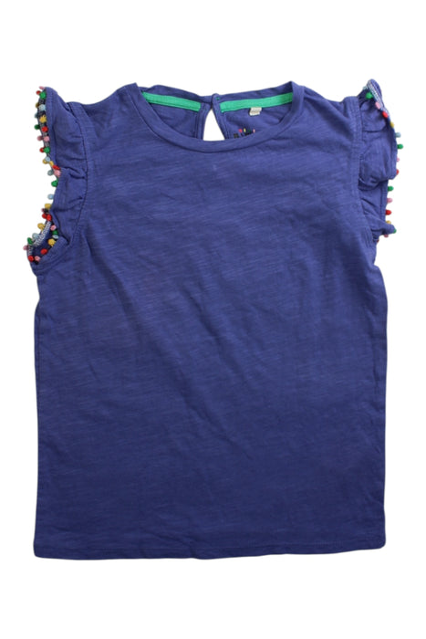 A Blue Sleeveless Tops from Boden in size 7Y for girl. (Front View)