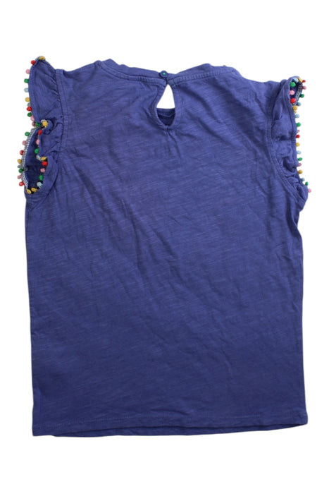 A Blue Sleeveless Tops from Boden in size 7Y for girl. (Back View)