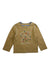 A Beige Long Sleeve Tops from Aigle in size 3T for girl. (Front View)