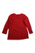 A Red Long Sleeve Tops from Petit Bateau in size 3T for girl. (Back View)