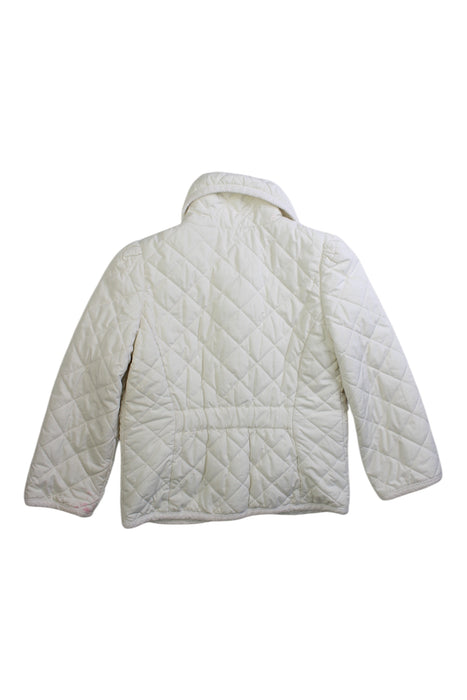 A White Puffer/Quilted Coats & Outerwear from Polo Ralph Lauren in size 4T for girl. (Back View)